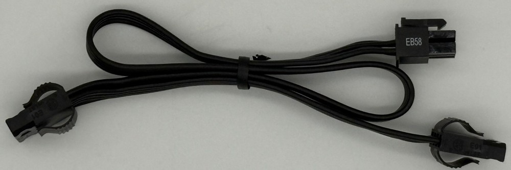 Seasonic Modular Cable: 6pin to two Molex connectors cable