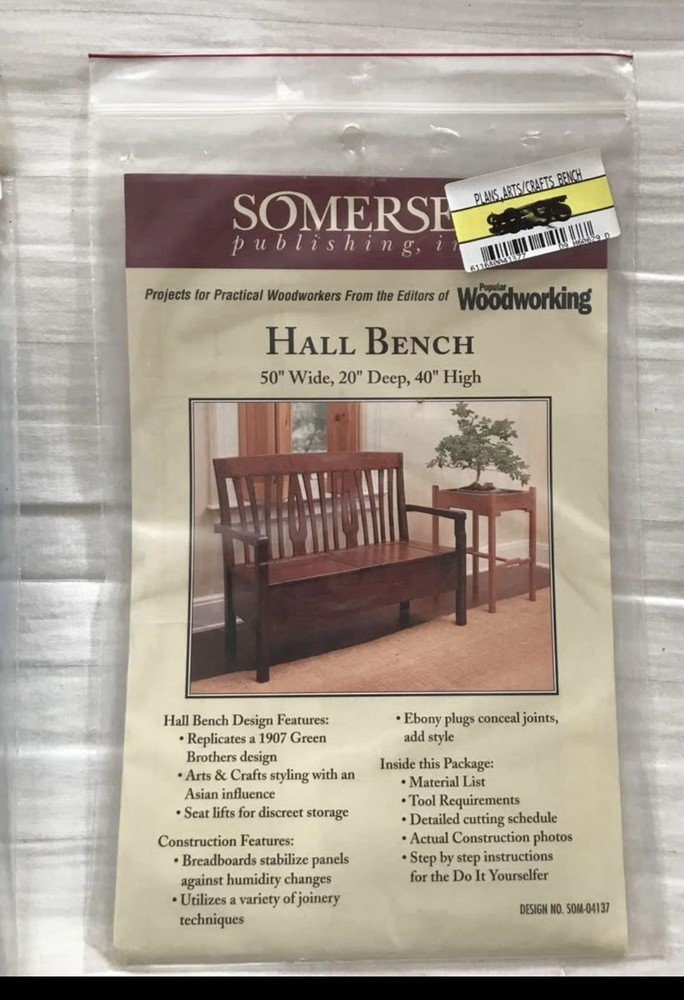 Building Plans - Deck - Picnic table - Hall bench￼YOUR CHOICE