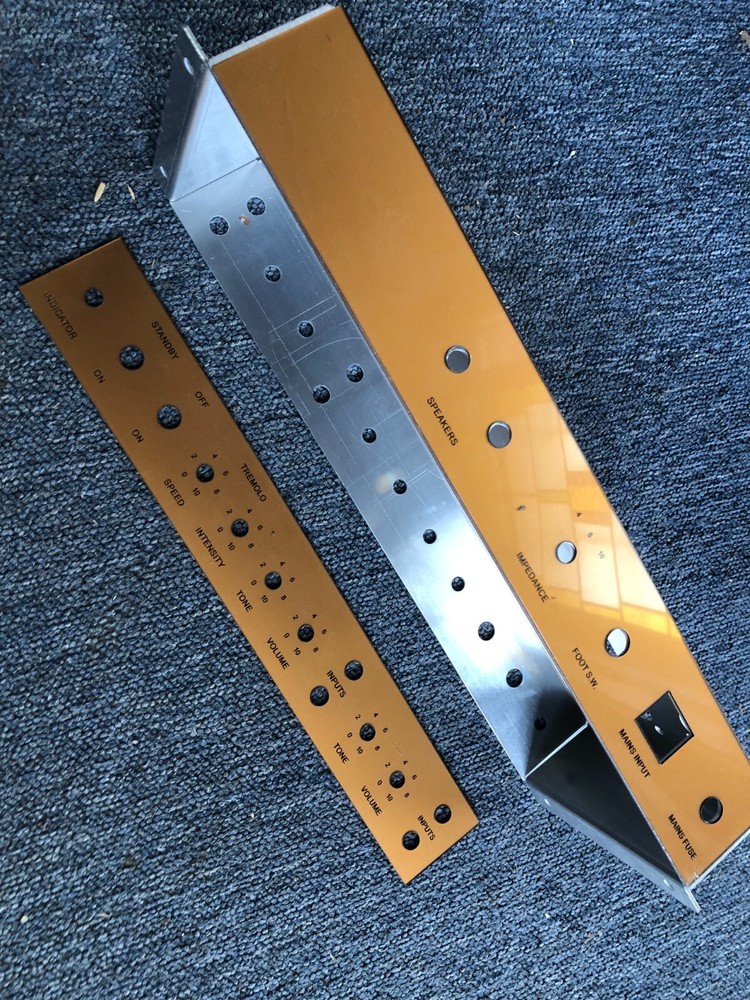 Marshall 18watt type chassis- .08 aluminum