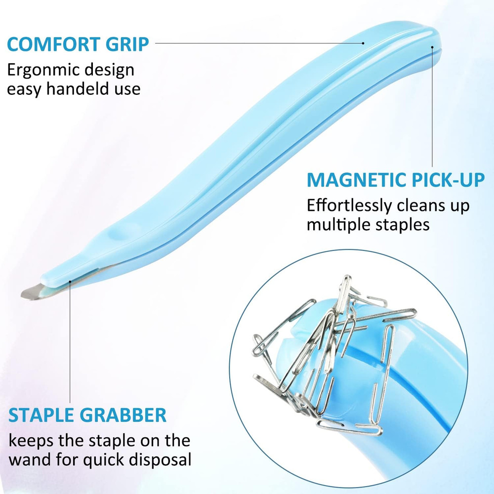 Professional Magnetic Staple Remover Puller Rubberized Staples Remover Staple Re