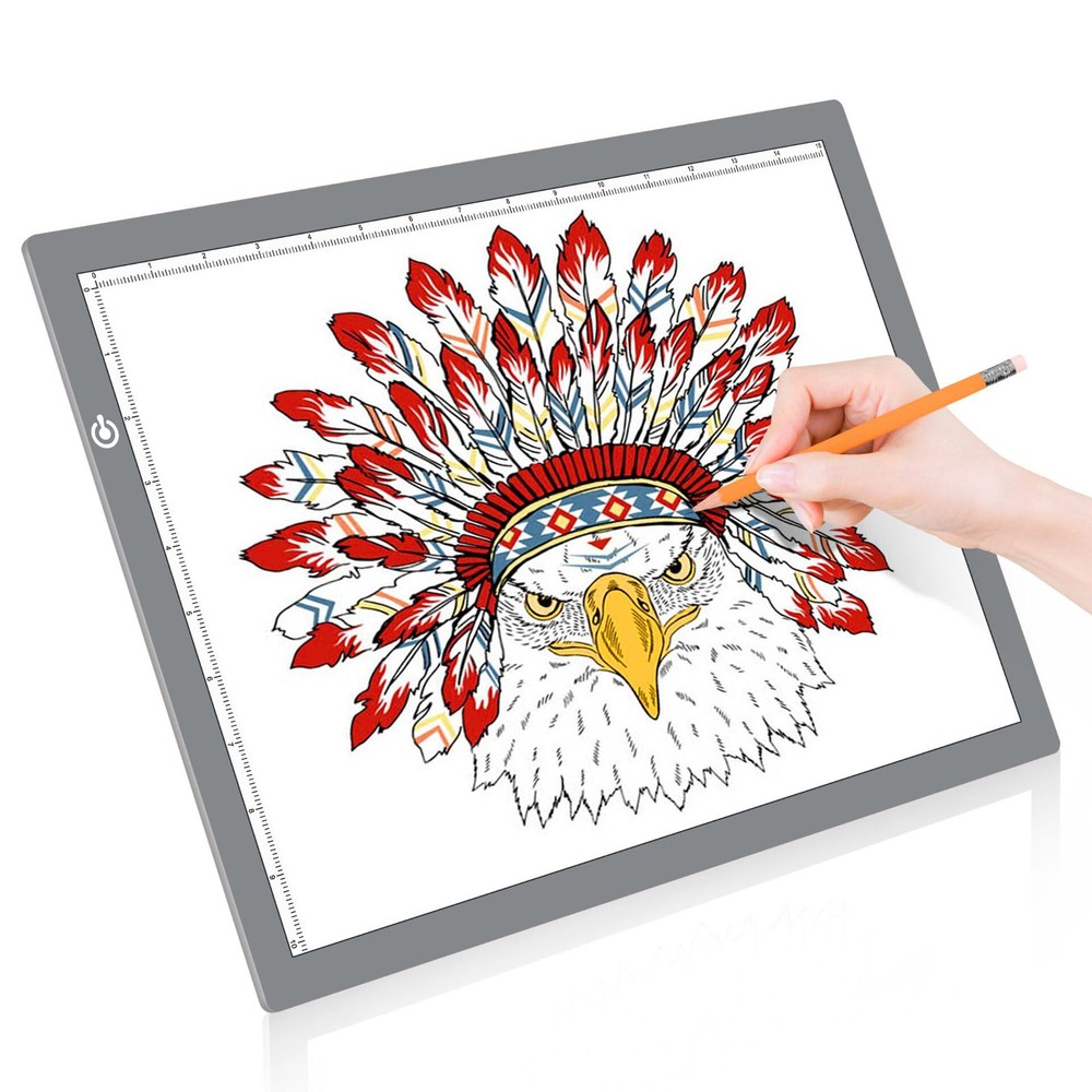 LitEnergy A3 LED Copy Board Light Tracing Box, Ultra-Thin Adjustable USB Powe...