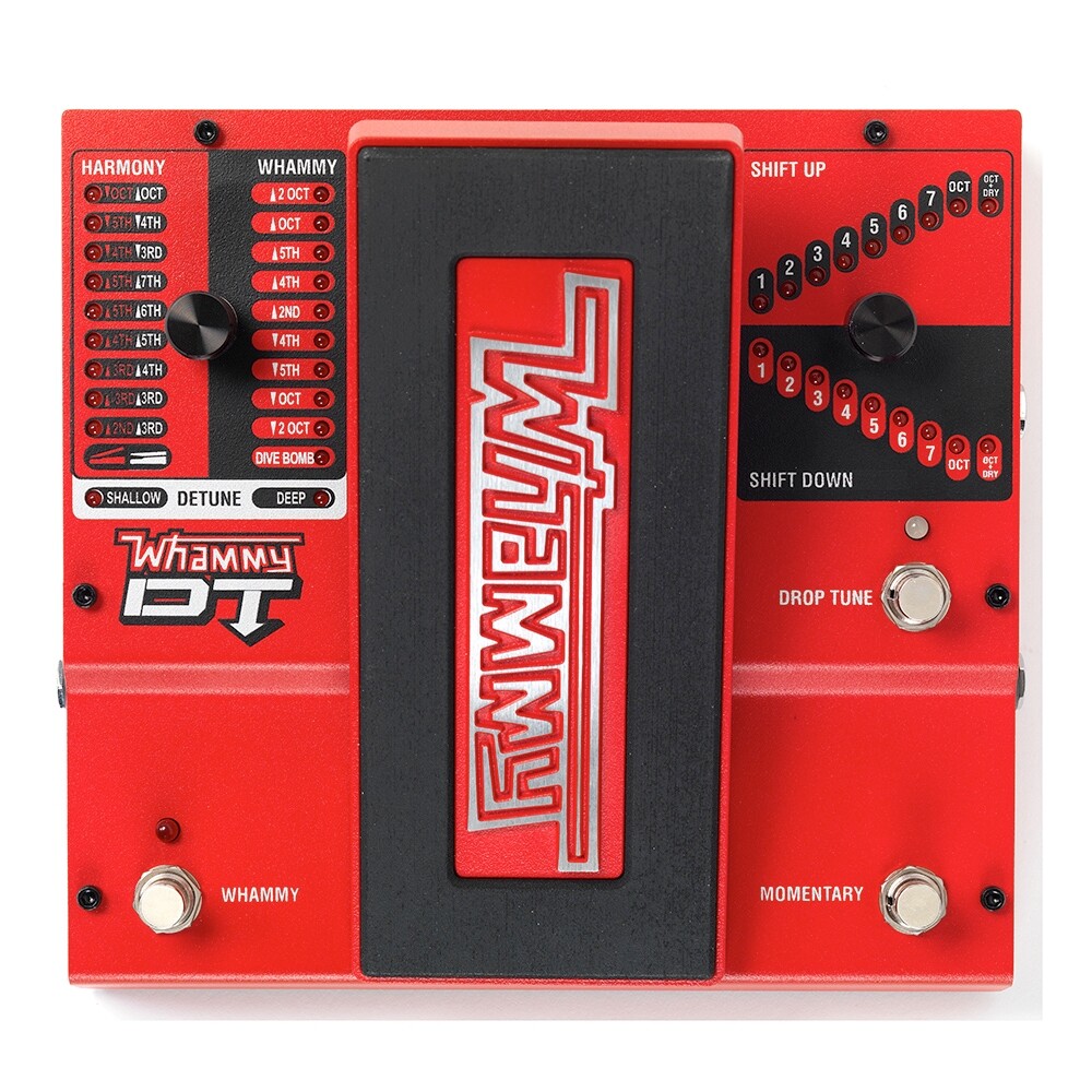 Digitech Whammy DT Pitch Shift Drop Tune True Bypass Guitar Effects Pedal