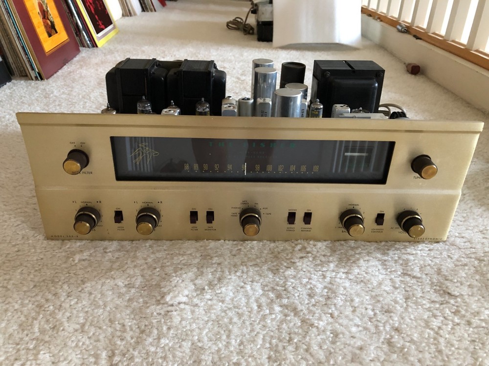 Fisher  500-B   Tube Receiver  ( WORKING )