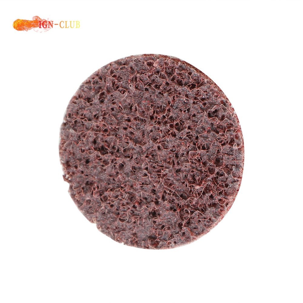 50Pcs × 2" Medium Surface Conditioning Discs Roll Lock Die Grinder Sanding Pads