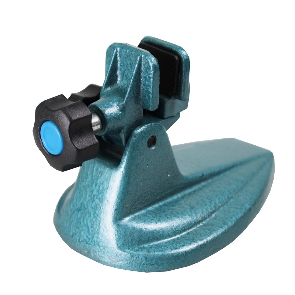 "Precision Micrometer Holder Stand Cast Iron Base for 0-4"" Micrometers"