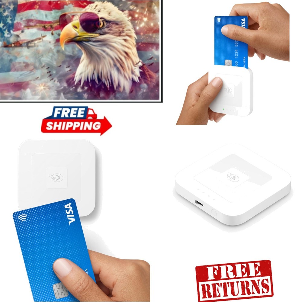 2nd Gen Contactless & Chip Payment Reader - Bluetooth POS for iPhone & Android