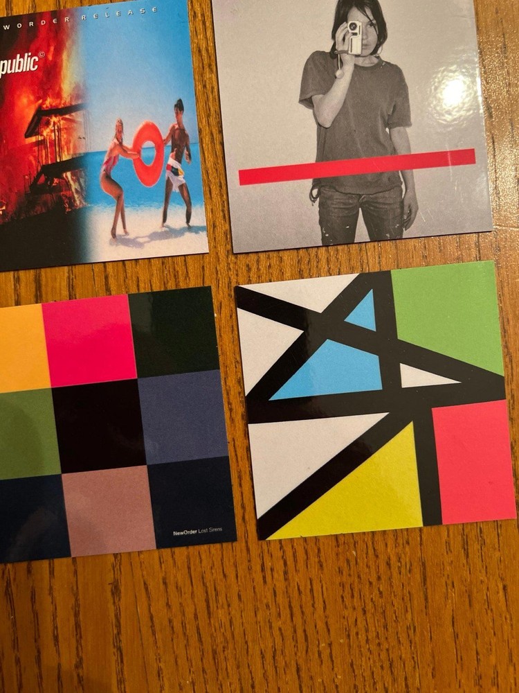 New Order fridge magnets