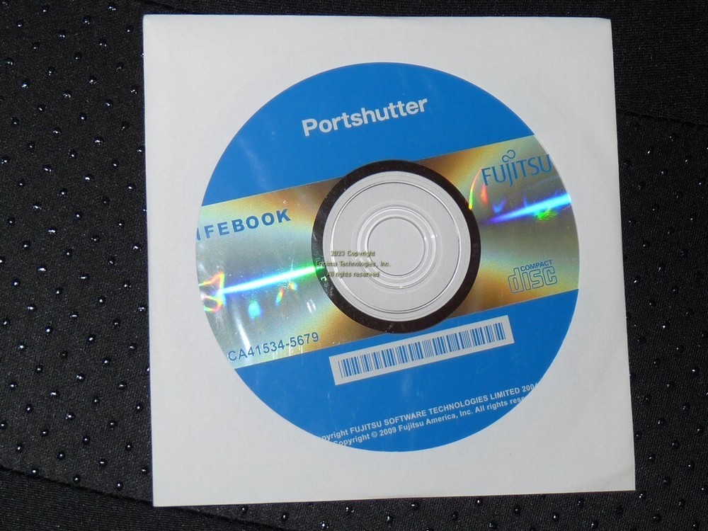 FUJITSU PORTSHUTTER V2 DATA LEAK PREVENTION INPUT OUTPUT SECURITY CA41534-5679