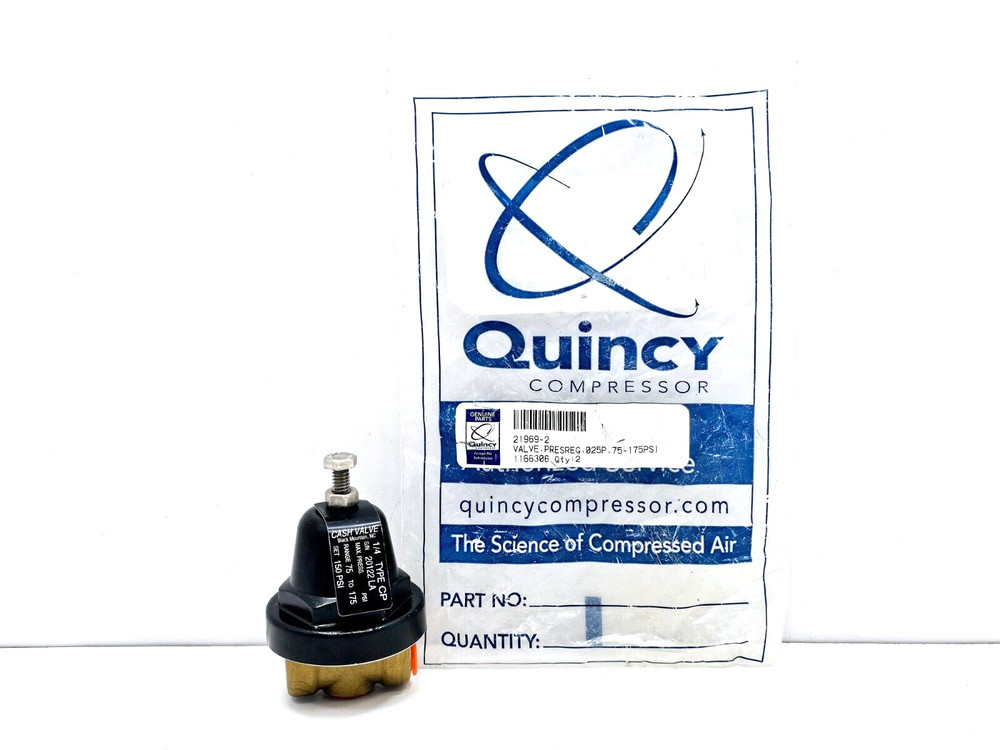 21969-2 QUINCY DIFFERENTIAL PILOT VALVE REPLACEMENT