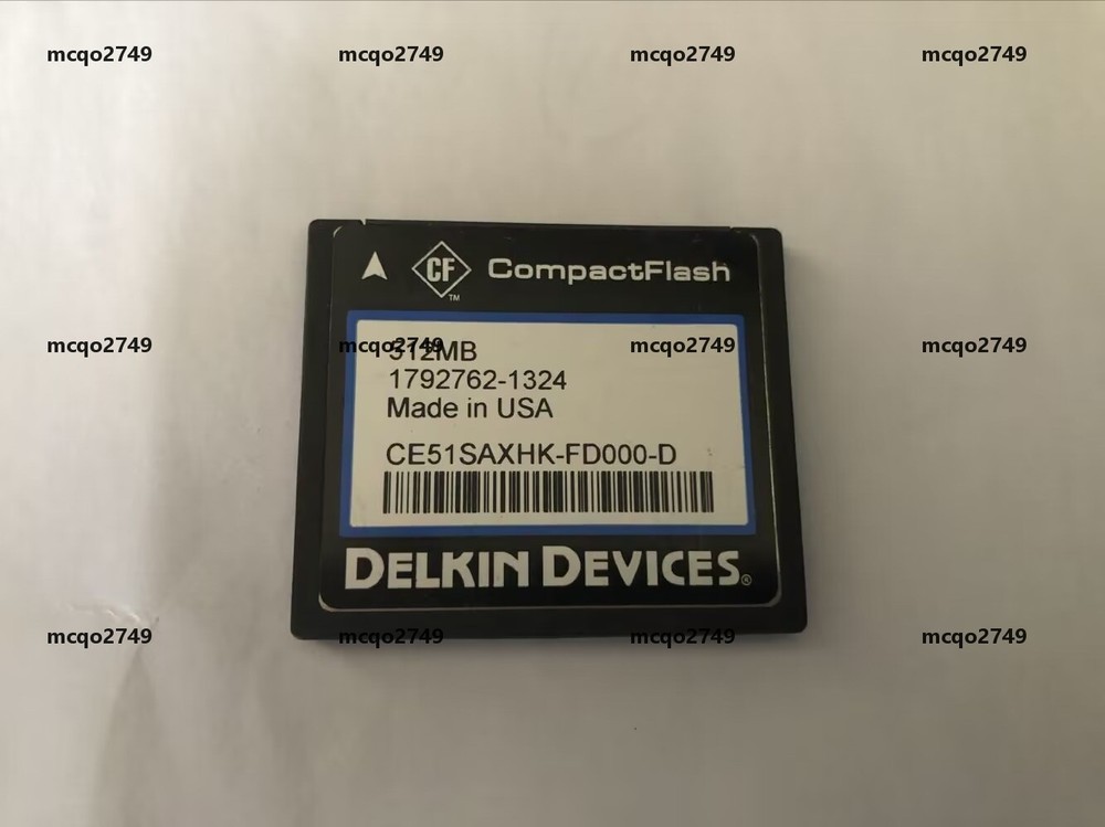 DELKIN DEVICES 512MB CF Compact Flash CF card Memory card