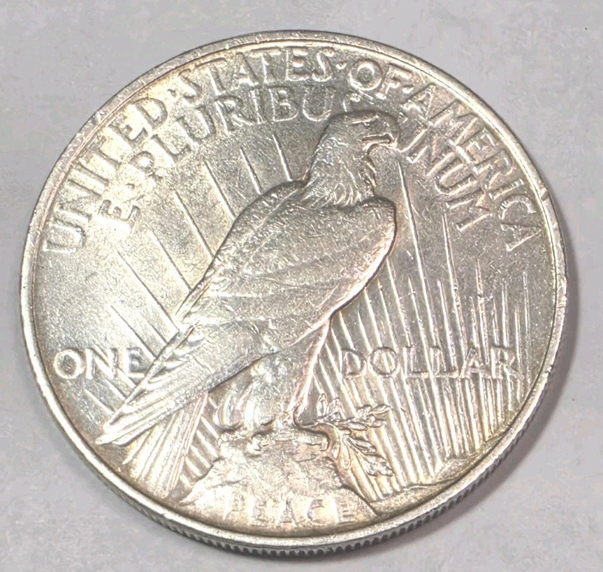 1922 peace dollar XF condition #120