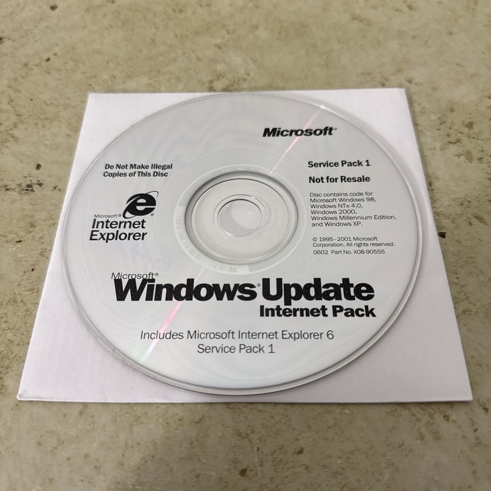 Microsoft Windows Update Internet Pack Service Pack 1