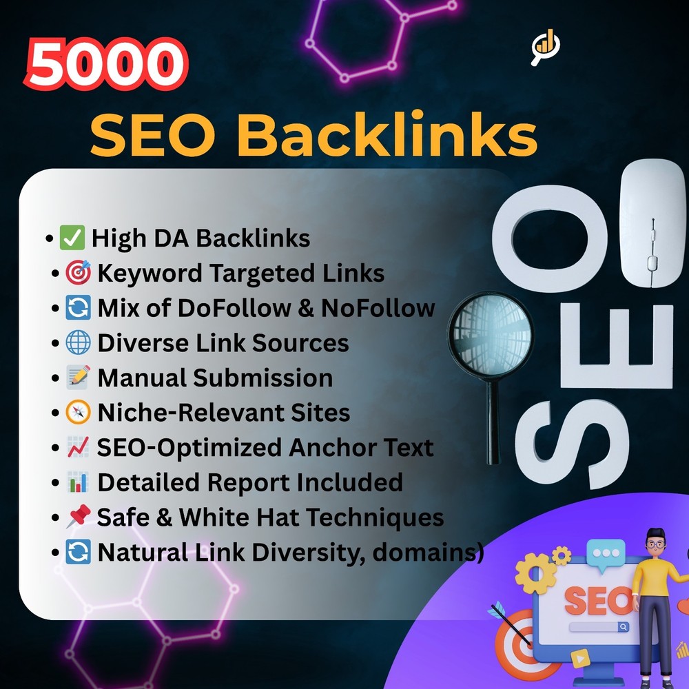 5000+  Contextual Dofollow Backlinks / SEO Link Building Service