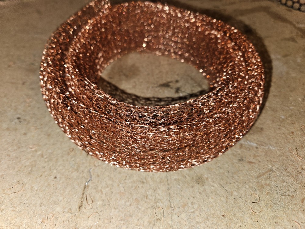 NEW PANCAKE AIR CLEANER COPPER ELEMENT.