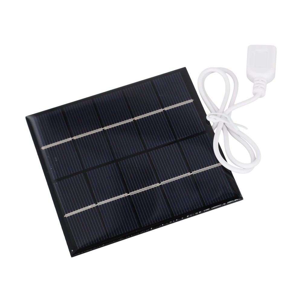 Portable Solar Panel 5W 5V Excellent Low Light Performance Compact Design