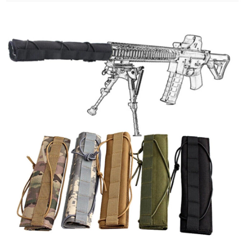Tactical Silencers Protective Cover Silencers Protective Sleeve Suppressor Case