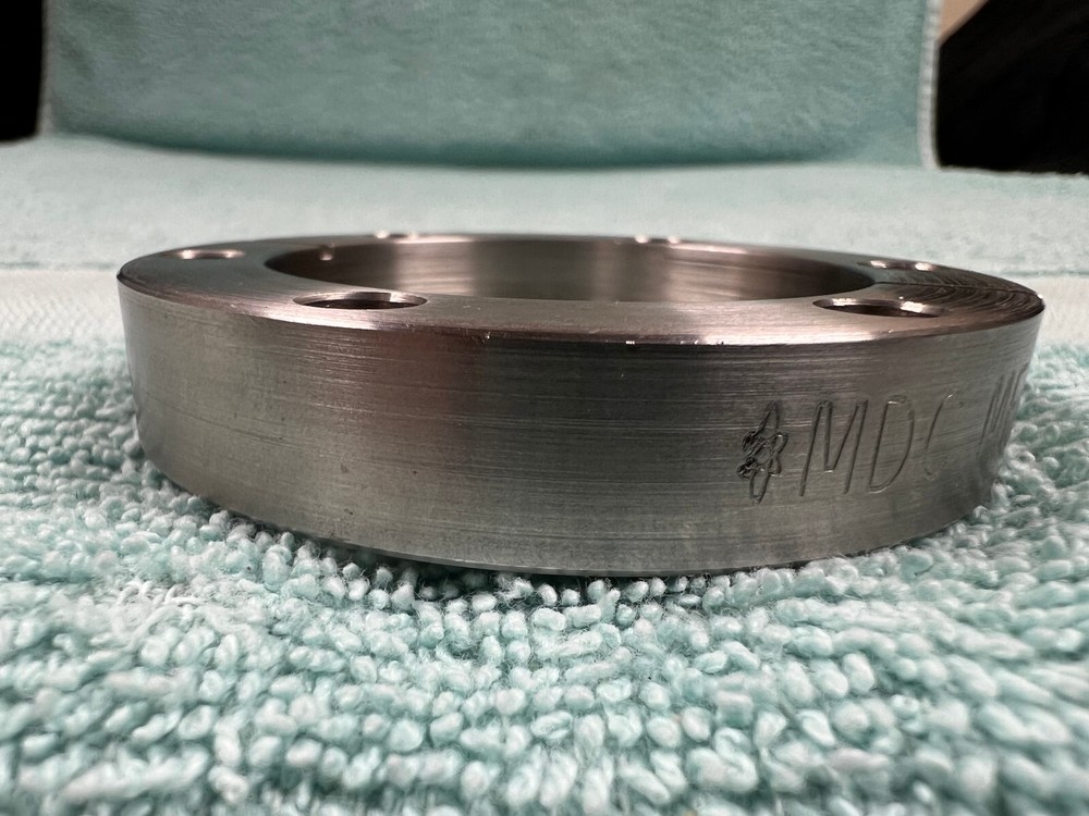 MDC UHV DN35CF-DN40CF Conflat Flange Non-Rotatable 2.75” OD x 1.56” Bore