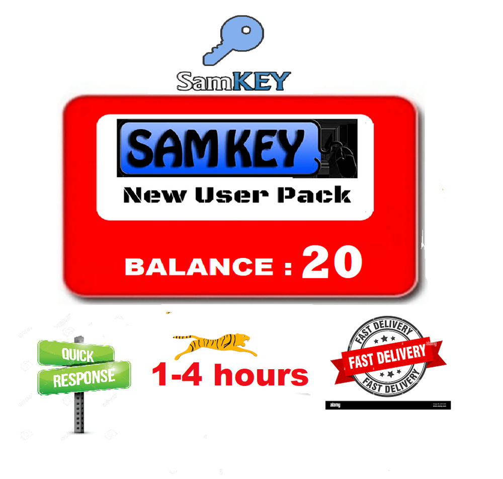 SAMKEY Code Reader SERVER 20 CREDITS Pack   NEW ACCOUNT !!Fast Service!!