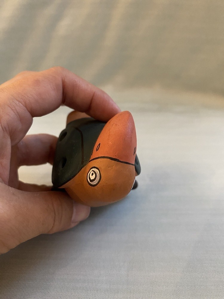 Peru Peruvian Clay Whistles Toucan Parrot