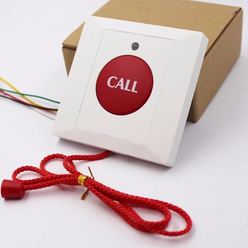 Pull Rope Type Call Button Household Alarm Switch 86 Type Self Resetting Elderly
