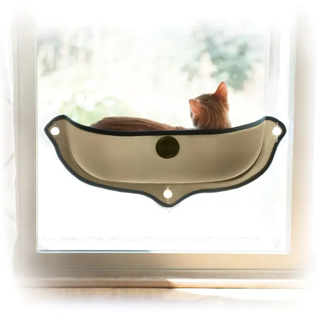 K & H Ez Mount Window Cat Bed Kitty Sill