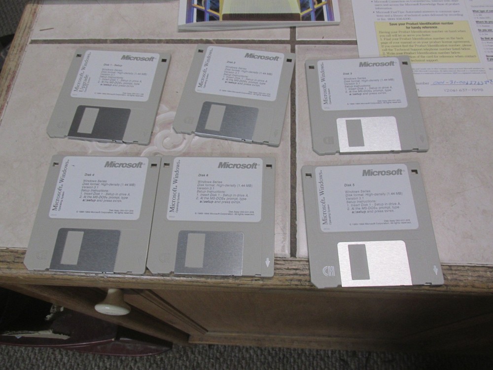 Microsoft Windows Special Upgrade Edition For Users Version 3.0 3.1