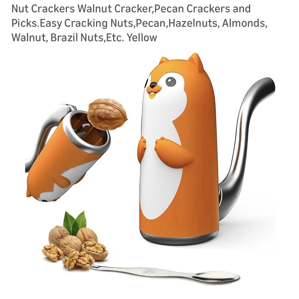 Nut Crackers Walnut Cracker,Pecan Crackers and Picks.Easy Cracking Nuts,Pecan...