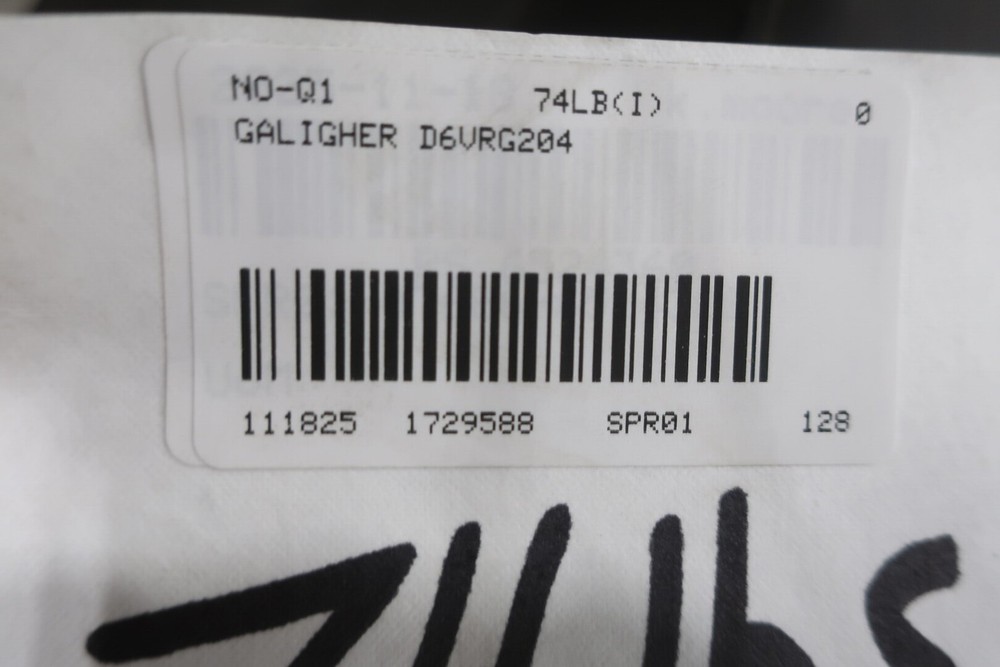 Galigher D6VRG204 Pump Liner