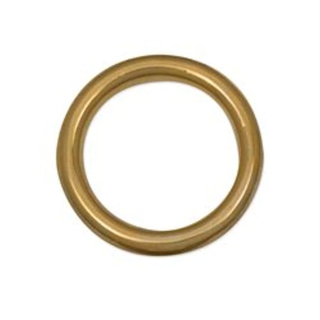 Tandy Leather Cast Ring 3/4" (19 mm) Solid Brass 1179-01