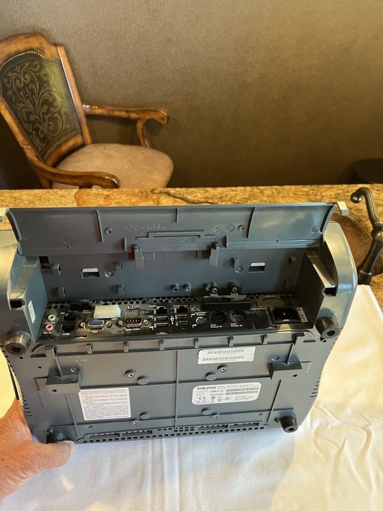 Micros 400814-101 WS5A Workstation with Stand, Working Unit