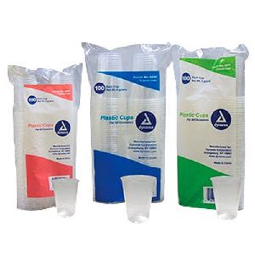 Drinking Cup Dynarex 5 oz. Clear Polypropylene Disposable - Pack of 100