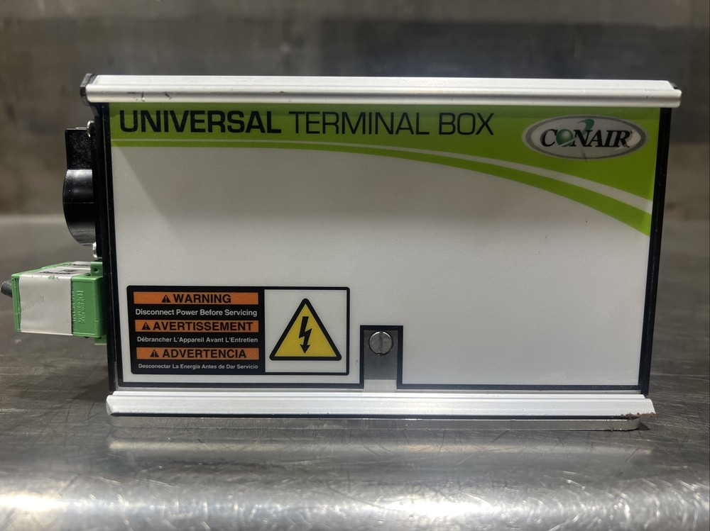 CONAIR material Hopper Universal Terminal Box Model UTB-24-D. Item ID 4
