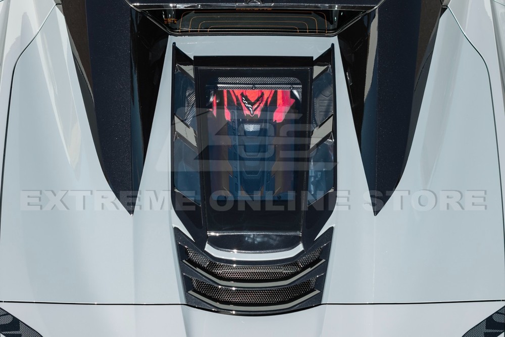 For 20-Up Corvette C8 Convertible Rear Hatch Upper HTC Tonneau Window Inserts