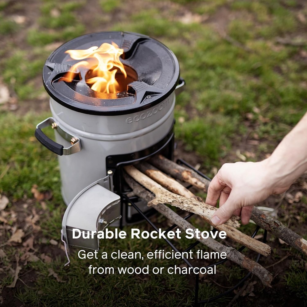 EcoZoom Rocket Stove Wood Charcoal Heavy