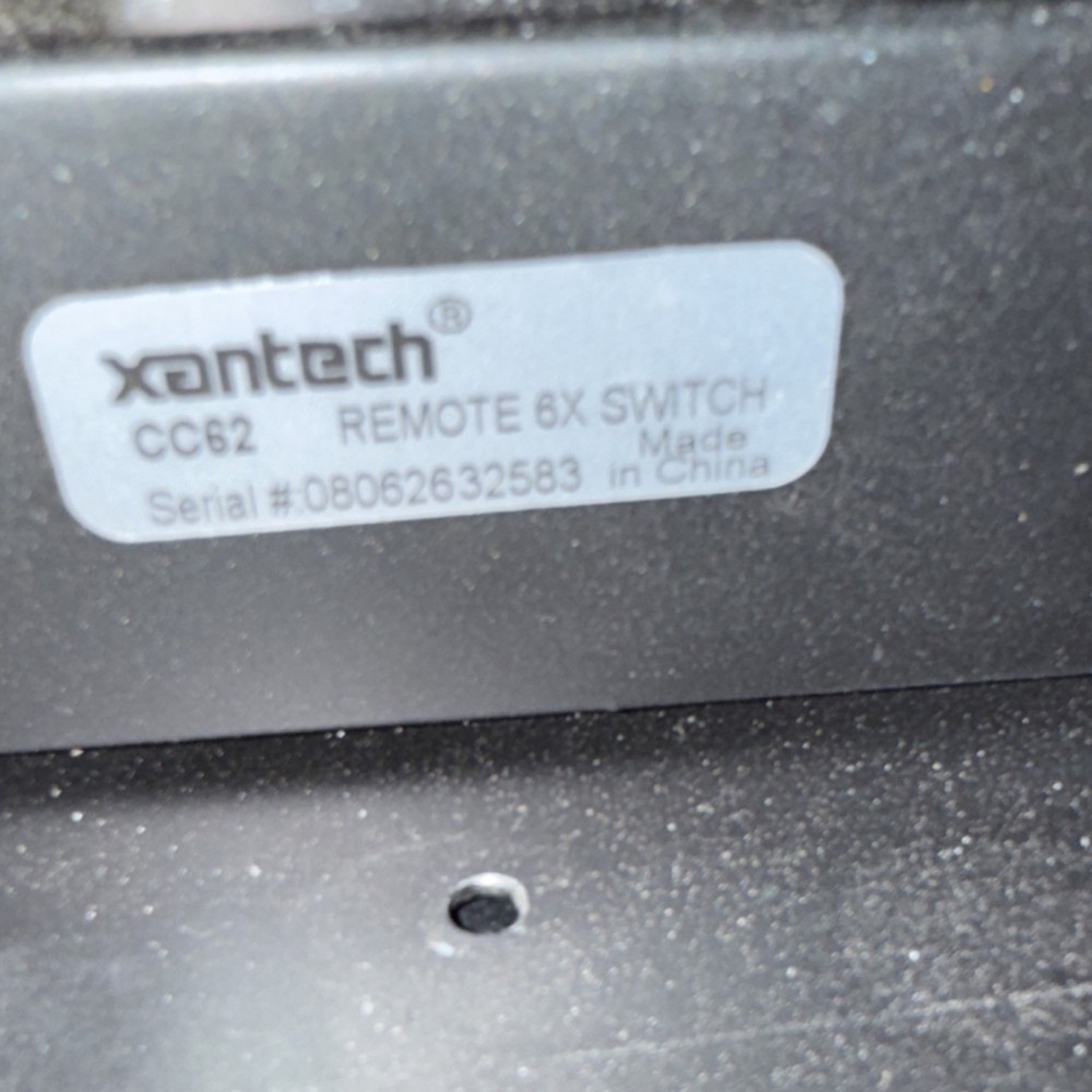 Xantech CC62 Remote Relay Module 12VDC IR Confirm Control Equipment Panel