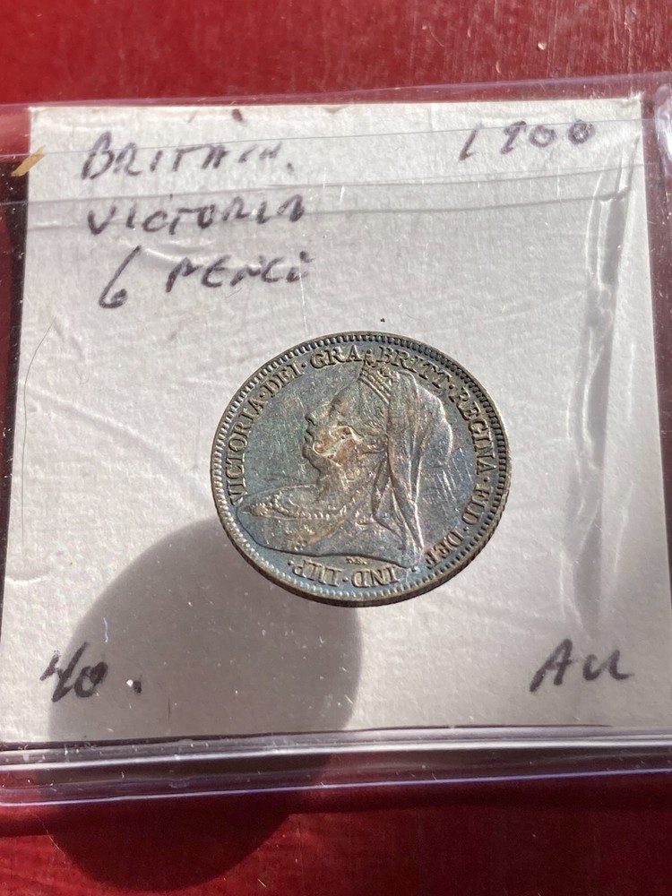 1900 Great Britain 6 Six Pence