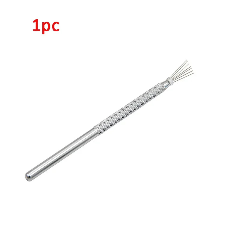 7 Pin Feather Wire Texture Ceramics Tools Polymer Clay Sculpting Modeling Tool