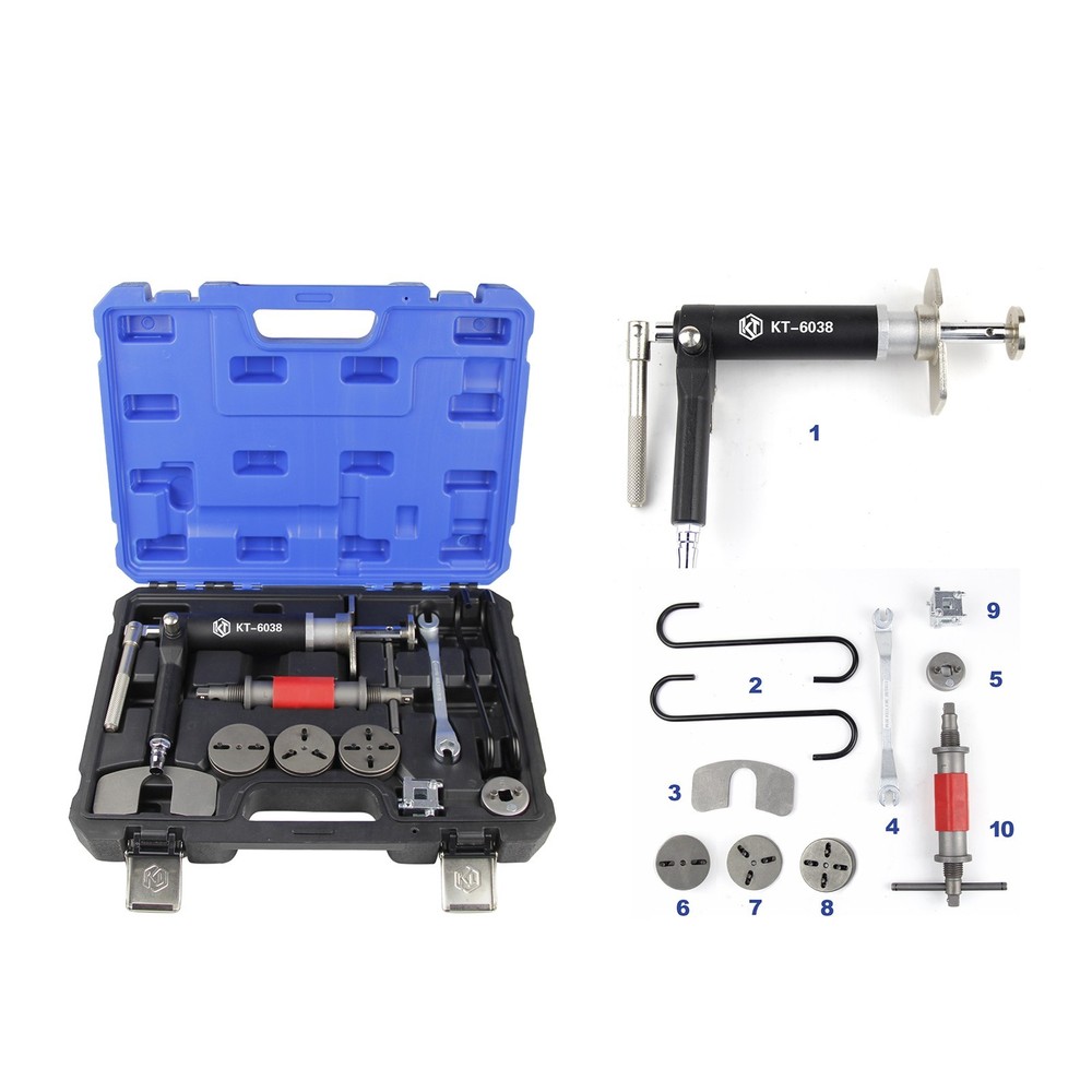 Pneumatic/Manual Brake Caliper Compression Tool Brake Piston Wind Back Rewind