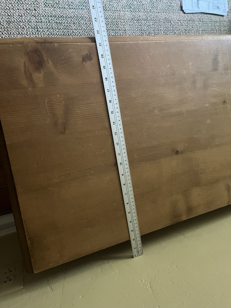 Pine Rustic Large Wooden Storage Trunk