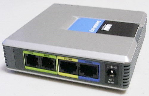 Linksys SPA2102 Phone Adapter with Router