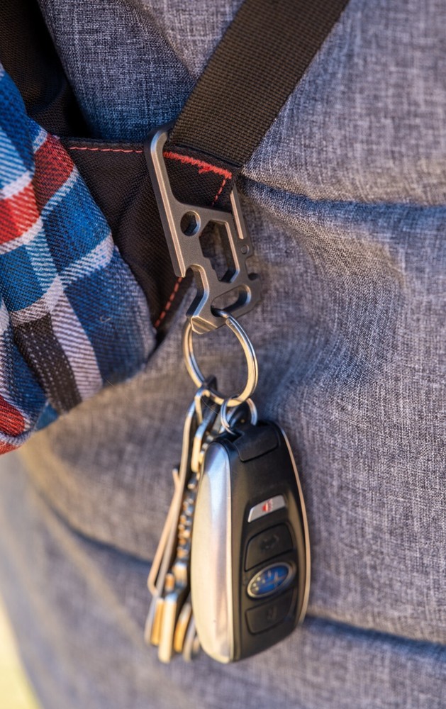 Titanium Keychain Carabiner EDC