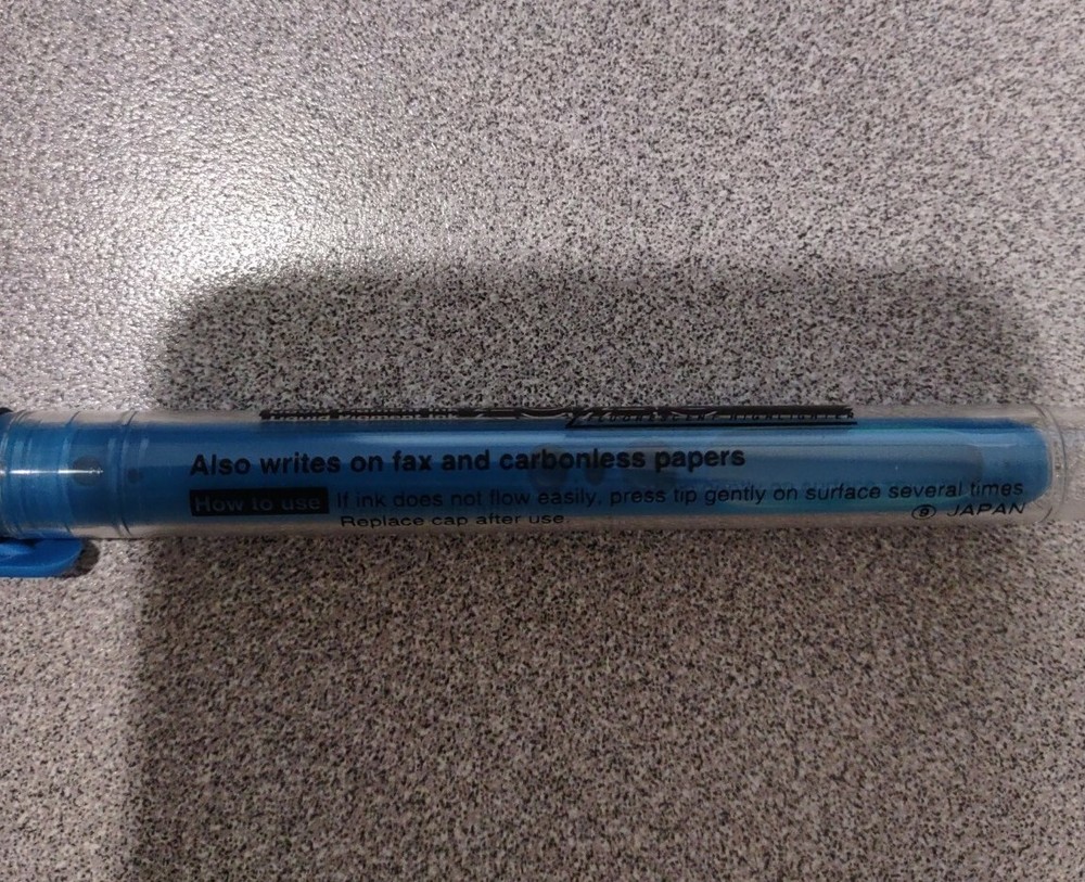 Zebra Zazzle Fluorescent Highlighter Blue (1 Highlighter)