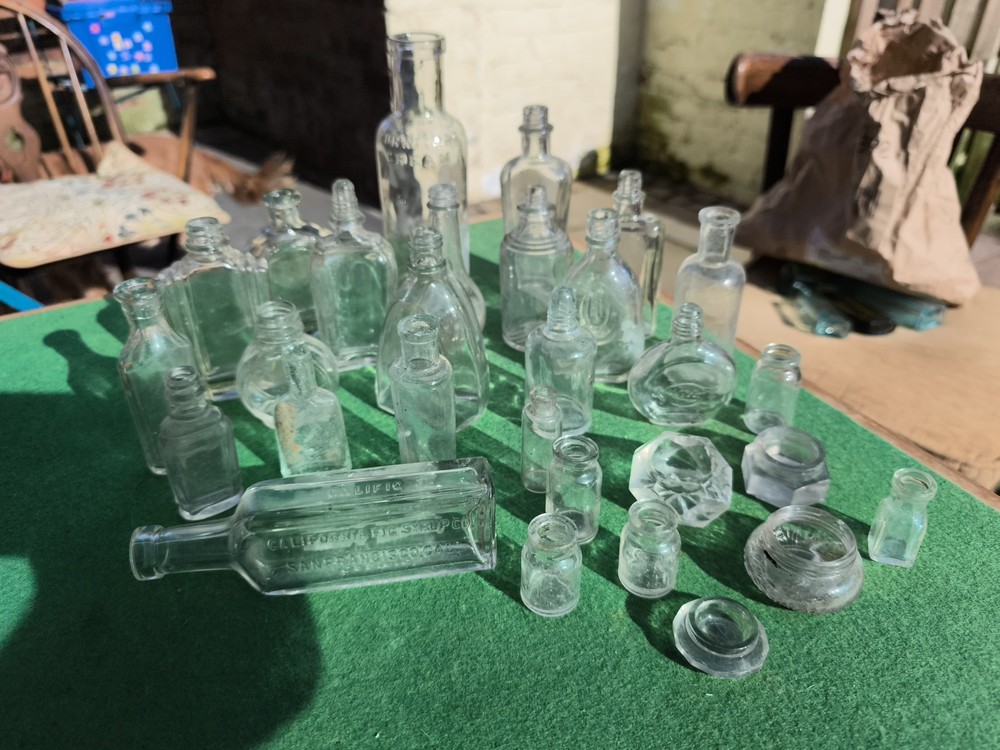 Job Lot Antique Bottles