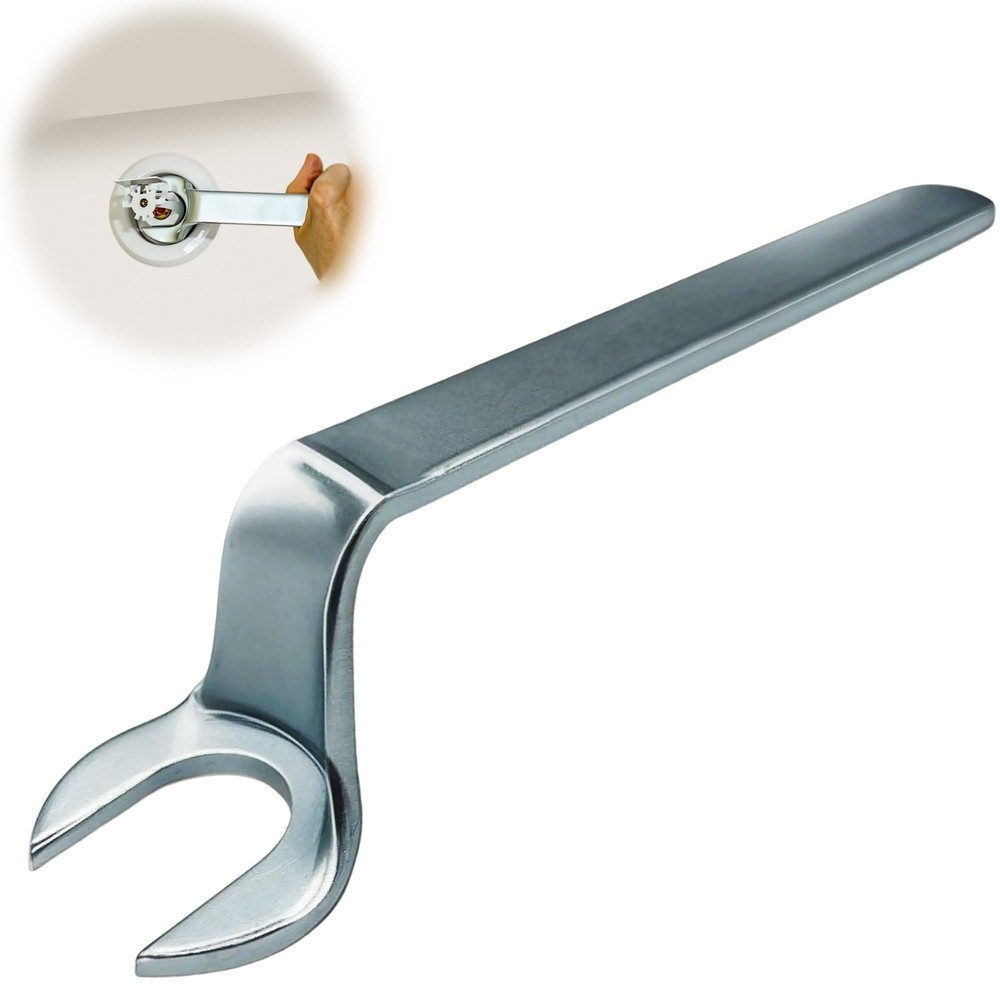 Happy Tree Universal Fire Sprinkler Head Wrench Fitting 1/2" 1 Pack, Silver