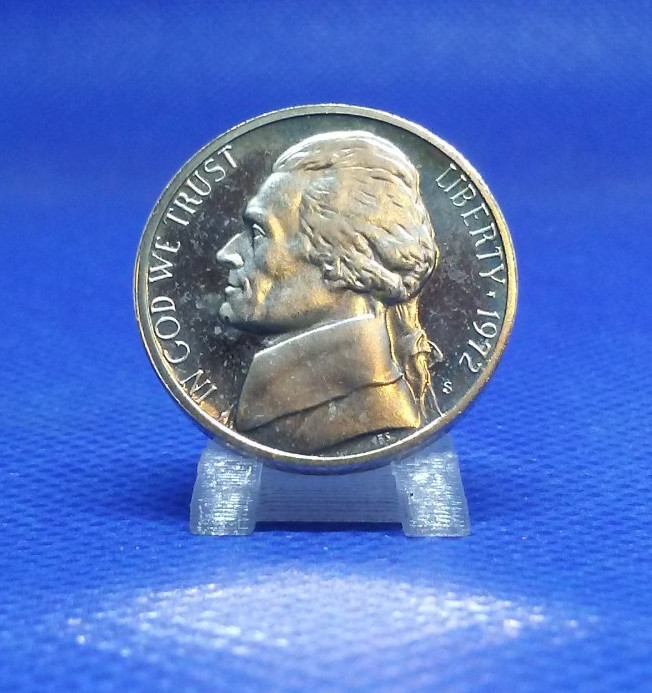 1972-S Jefferson Nickel-Choice Gem Proof