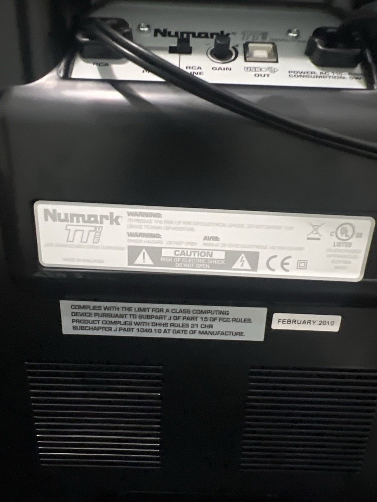 Numark TTUSB Record Player Turntable US