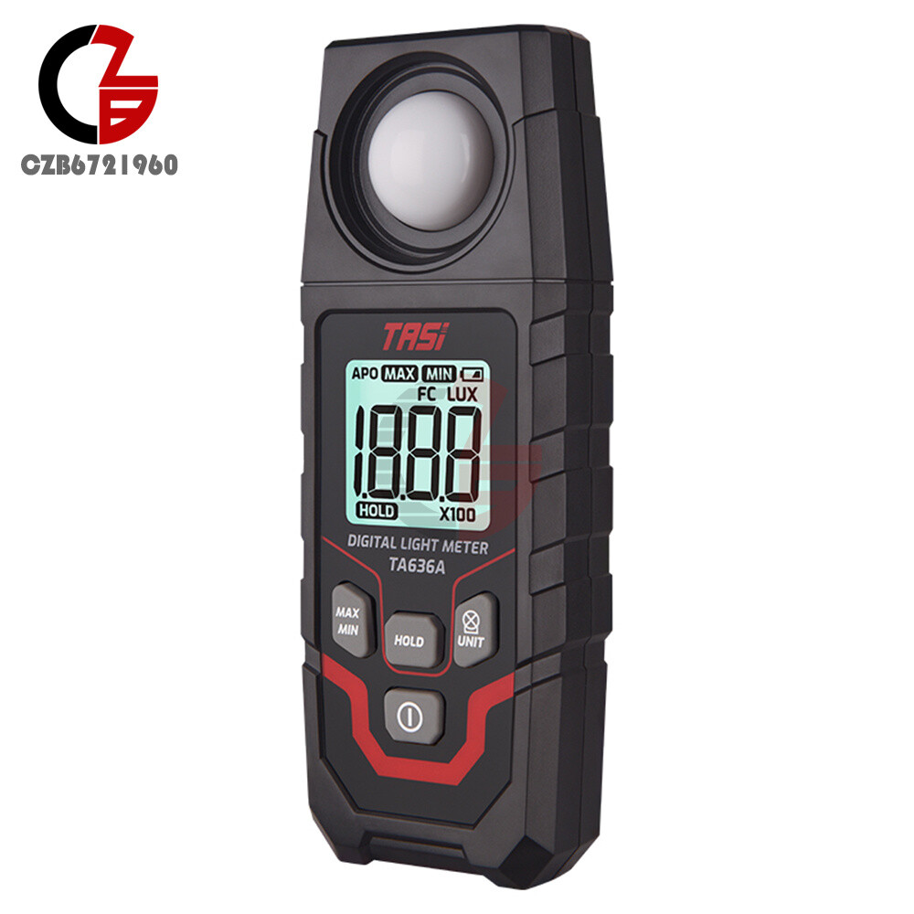 TA636A Digital Light Meter Illuminance Lux Meter Illuminometer Handheld Ambient