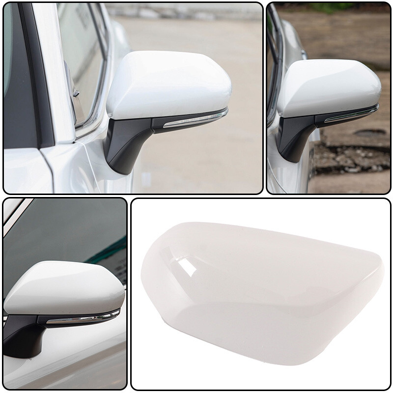 FOR 2018~2023 CAMRY WHITE LEFT DRIVER SIDE MIRROR COVER CAP REPLACEMENT ~