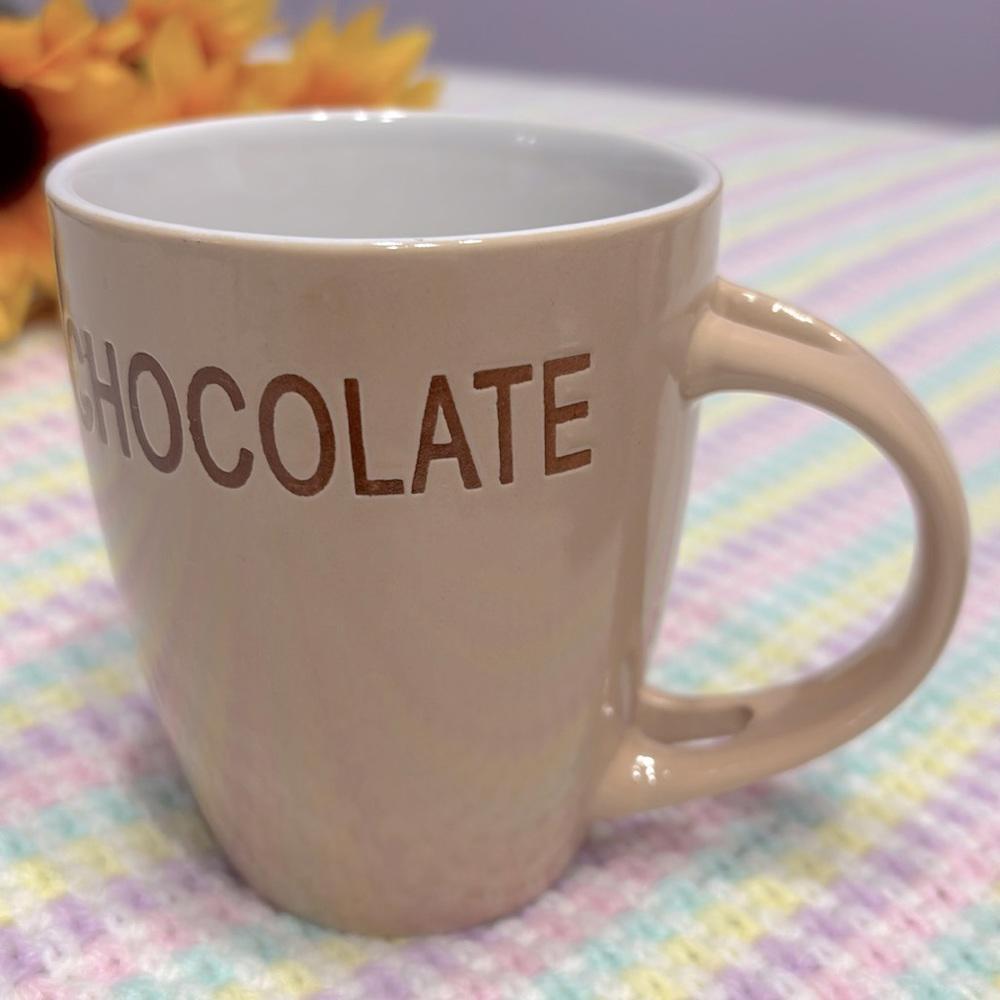 Unique Chocolate Mug Tea Cup With Cool Exclusive Designed Handle Great Gift !