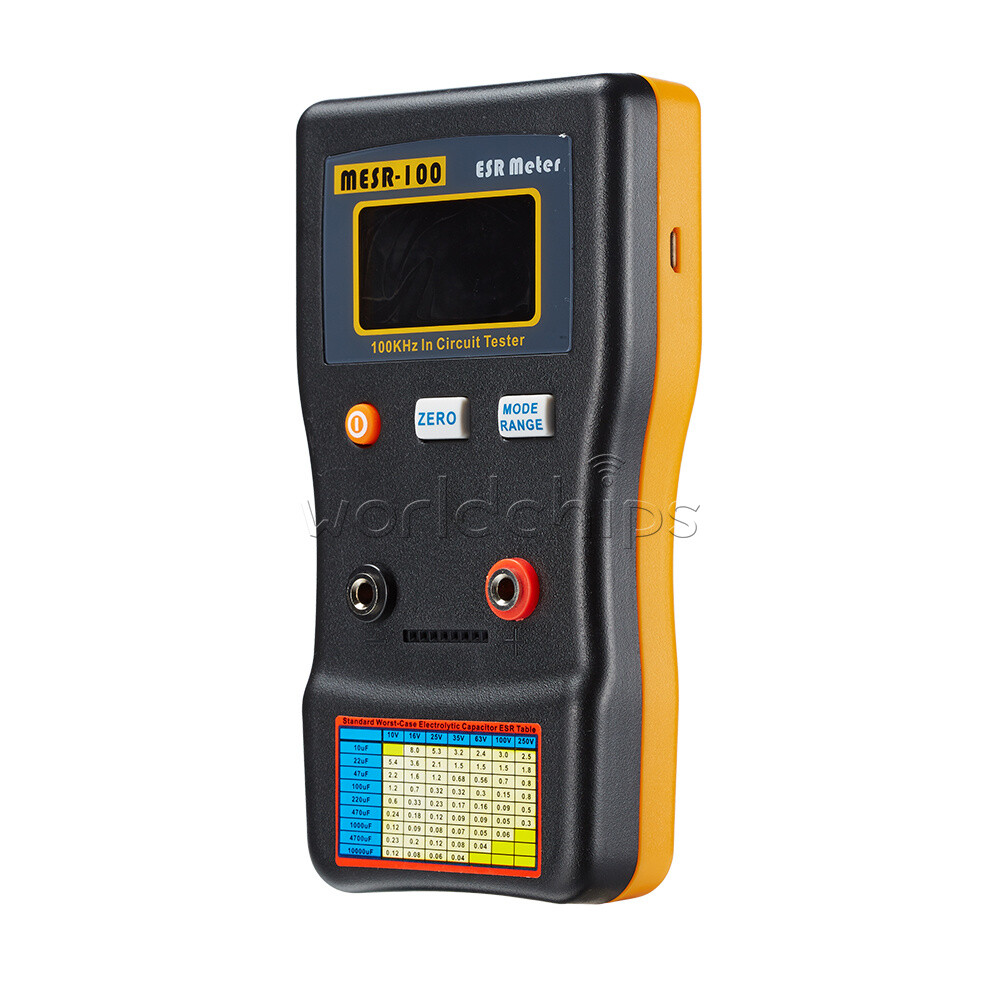 MESR-100 ESR Capacitance Ohm Meter Capacitance Internal Resistance Circuit Meter